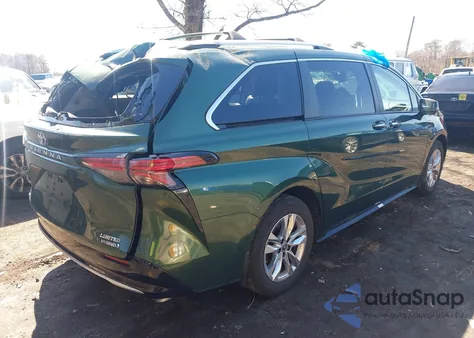 2022 Toyota Sienna Limited from USA, damaged, VIN 5TDZSKFC0NS067815